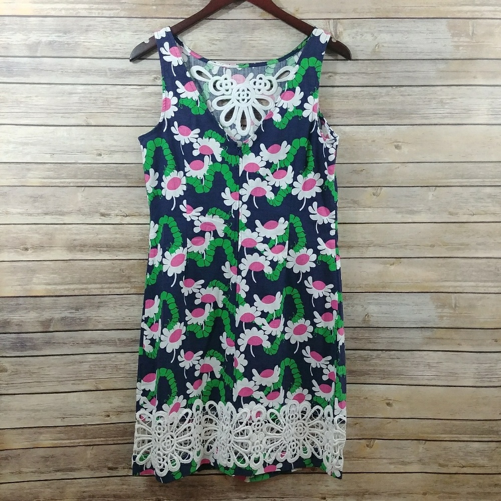 Lilly Pulitzer Mariana Dress Sz 10 Yum Yum Print - Picture 3 of 7